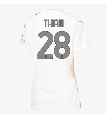 AC Milan Malick Thiaw #28 Bortatröja Dam 2023-24 Kortärmad